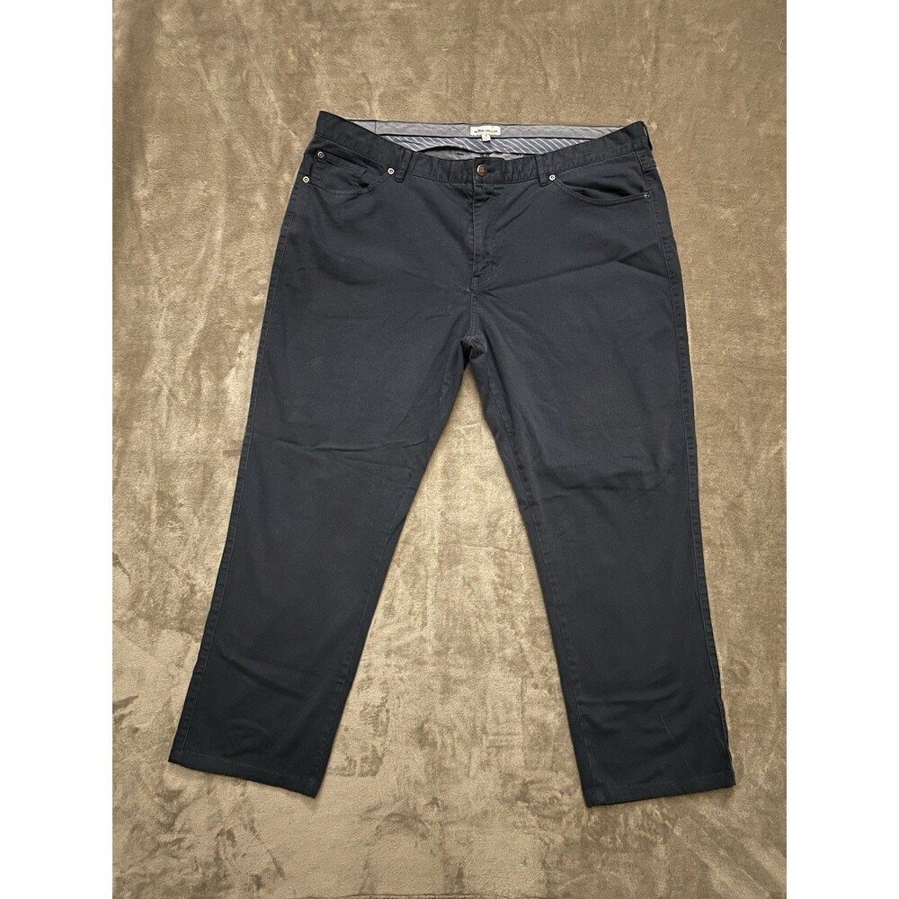 Men’s Peter Millar Navy Chino Pants Size 42, 28” Inseam